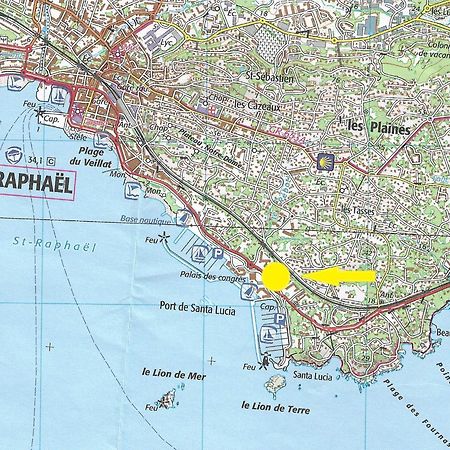 Un Grand Studio Face Au Port De Santa Lucia Saint-Raphaël Εξωτερικό φωτογραφία